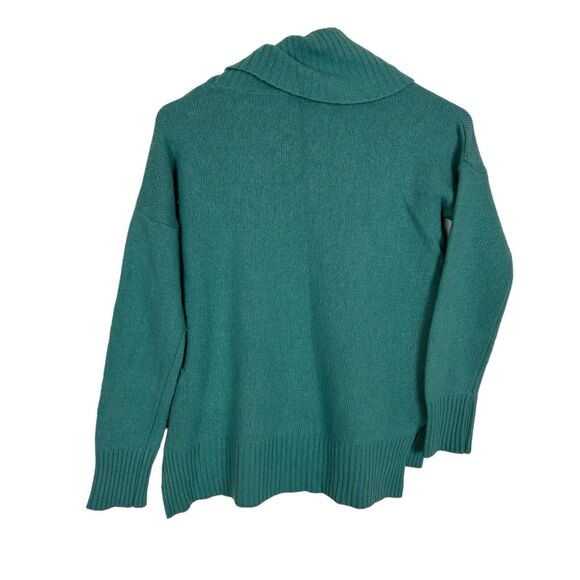 Bartolini Made in Italy Wool Cashmere Blend Turtleneck Sweater Women's Small - Picture 4 of 5